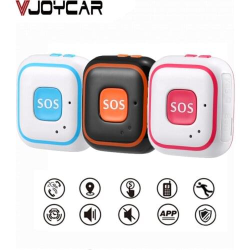 Wireless Real-Time GPS Tracker With SOS Communicator With A Sling For Kids Elderly Pet GPS+WIFI+LBS Locator Tracker Alarm 40