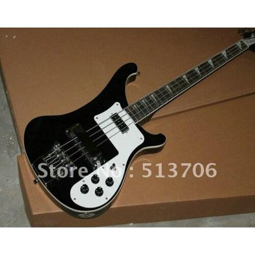 Black 4 strings Electric Bass Guitar High Quality Wholesale Guitars Free Shipping