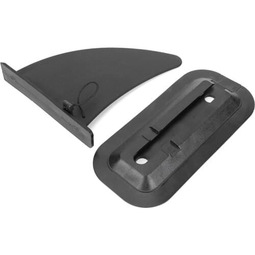 PVC Inflation Canoeing Surfboard Fin Set Insert Buckle Type Watershed Accessory Inflatable Kayak Surfboard Tail Rudder