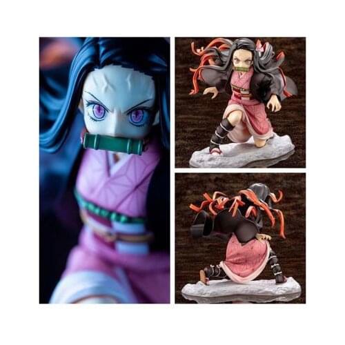 15cm Demon Slayer Kimetsu no Yaiba Kamado Nezuko Action Figure PVC Collection Model toys for christmas gift