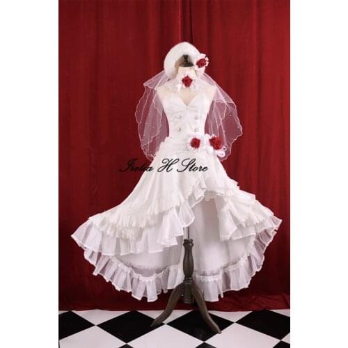 Irelia H Store Custom made/size Girls Frontline Cosplay g36c Cos Wedding Dress Cosplay Costume Halloween Costume