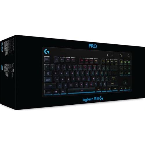 Original Logitech G Pro X Wired Gaming Mechanical Ergonomic Design Keyboard RGB Backlight Gaming Keyboard Teclado Gamer Keyboard
