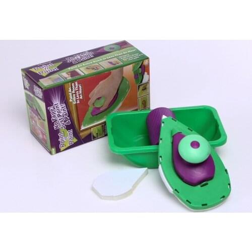 Point And Paint Roller and Tray Set Household Painting Brush Decorative Tool ABS Household Wall Decorative Tool