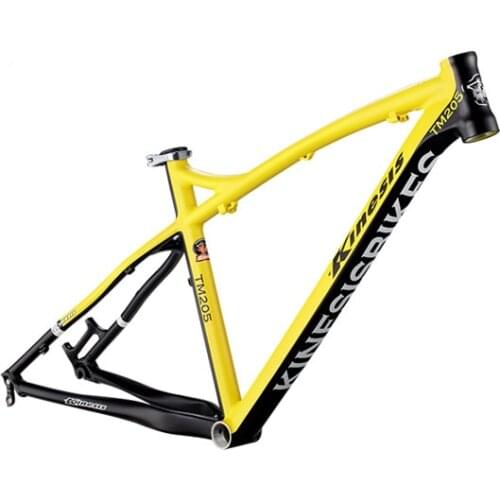 Kinesis tm205 mountain bike frame aluminum frame Disc brake frame 15/17/18/19inch frame bicycle parts