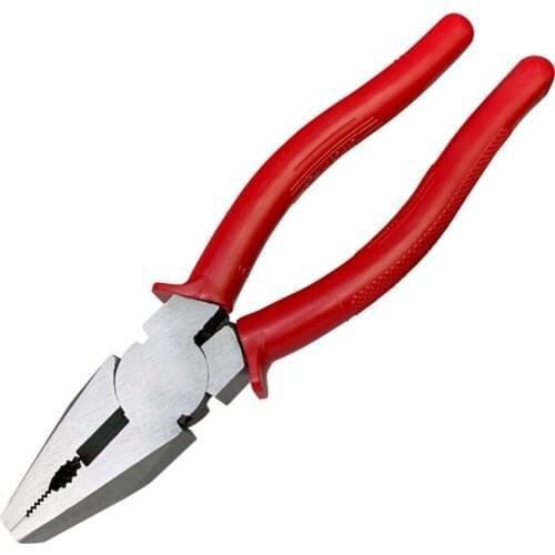 8 Inch Wire Cutter High-quality Carbon Steel Pliers, Red Handle, Household Industrial Pliers for Cutting Iron Wire and Nails