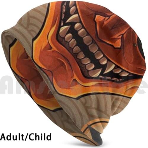 Oni Hat Hat Hat Oni Face Japanese