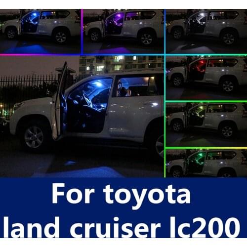 LED reading light car Roof light bulb Roof lamp atmosphere bulb LED reading light modification For toyota land cruiser lc200