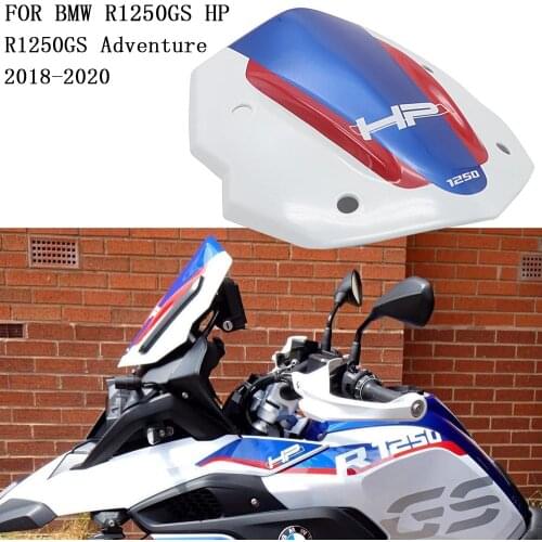Windshield WindScreen Front Screen Adventure Spoiler Extension Air Deflector For BMW R1250GS HP 18-20 R 1250 GS Adventure ADV