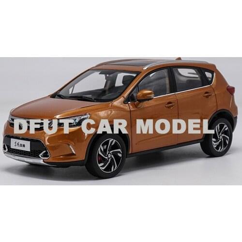 1:18 Alloy Toy Vehicles DONG FENG AX5 Car Model Of Childrens Toy Cars Original Authorized Authentic Kids Toys