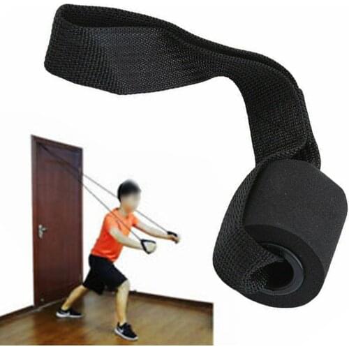 1PC Fitness Resistance Bands Elastic Muscle Training Buckle Over Door Anchor Bands Home Gym Fitness Equipment Anchor Pull Rope