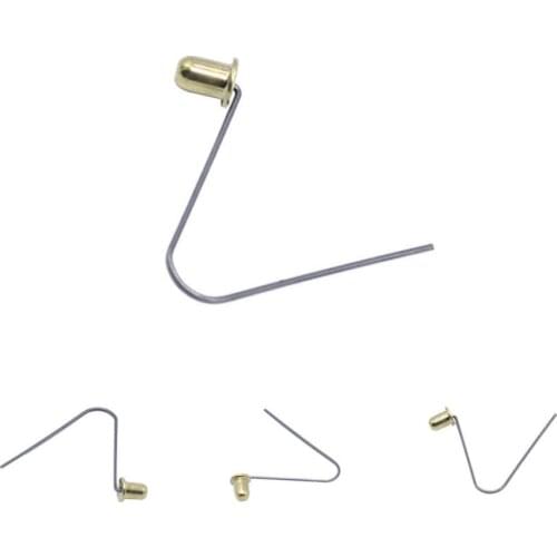 10PCS Push Button Spring tube Locking Tube Pin Button Mounting Spring Clips for Tent Pole Clamp