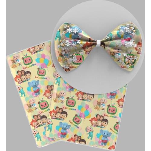 10x15cm PVC Sealed Shaker Pocket Bowknot Shaker Bow Hair Accessories DIY Projects Craft Decoration Without Shakers,10Yc17090