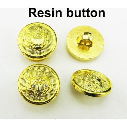 20PCS 18MM/20MM Dyed RESIN ANCHOR buttons decoration coat garment shield button boots sewing clothes accessory R-308