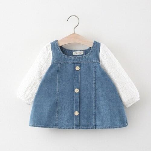 5 pieces/lot) 2021 New Arrival Girls Fall Dress 070502