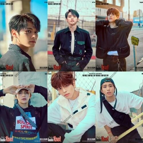 5D Diamond Painting Cross Stitch Kits Stray Kids Full Round Picture of Rhinestone Diy Mosaic Diamond Embroidery Home Decor