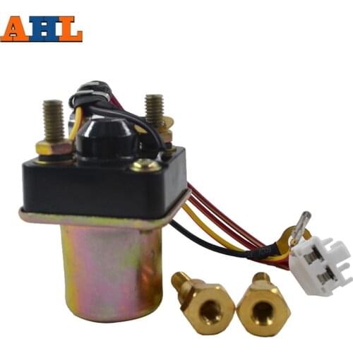 AHL Motorcycle Starter Relay Solenoid For KAWASAKI JH1100 JET SKI 1100 ZXI 1996-2003 JH900 1995-1997 JT1100 JT900 STX