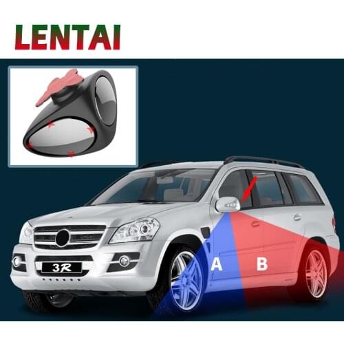 LENTAI For Peugeot 206 307 407 308 207 508 3008 Jeep renegade wrangler Infiniti 1PC 360 Adjustable Car Rearview Mirror Auxiliary
