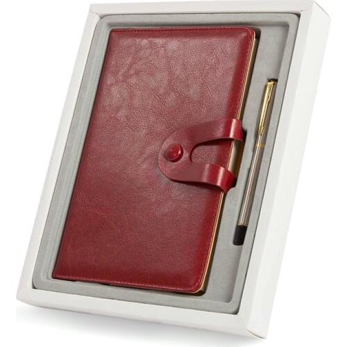 Business Notebook A5 Thickened Office Stationery 32K Laptop Set