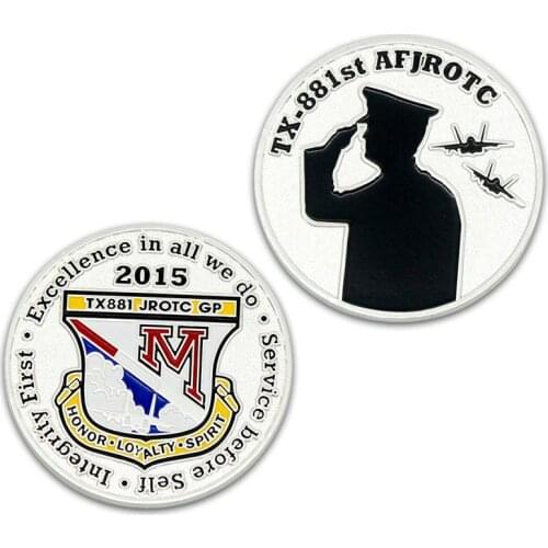 Cheap quality military nautical coins China professional manufacturer promotion custom personalized 3D gold metal coin