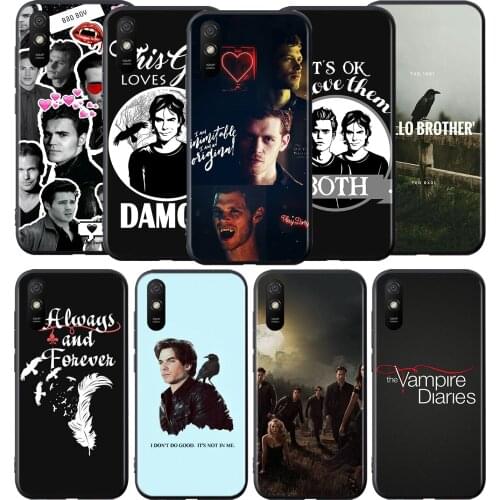 The Vampire Diaries Silicone Cover For Xiaomi Redmi 9 9T 9C 8 7 6 Pro 9AT 9A 8A 7A 6A S2 5 5A 4X Plus Phone Case