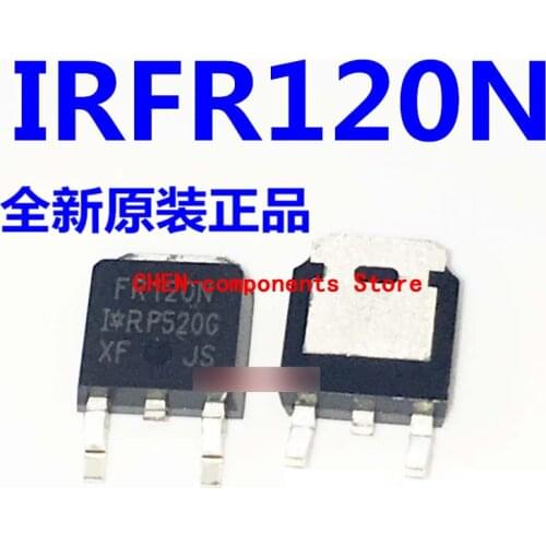 10pcs IRFR120N FR120N TO-252
