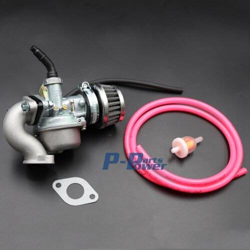 125cc 110cc 90cc 70cc 50cc Taota 19mm Carburetor PZ19 Carb Air Filter Intake Pipe Gasket Pink Fuel Line NEW