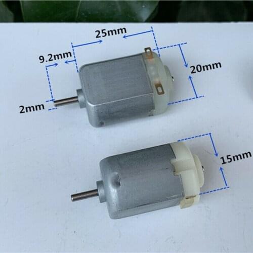 Micro Mini Electric 130-18100 Motor DC1.5V-4.5V 3V 3.7V 4.2V 16000RPM High Speed Precious Metal Brush DIY Toy Boats Cars Model