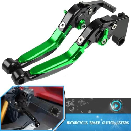 Motorcycle CNC Aluminum Adjustable Foldable Brake Clutch Levers For Kawasaki Z750 Z750L z 750 Z750 L 2007-2011 2012 Accessories