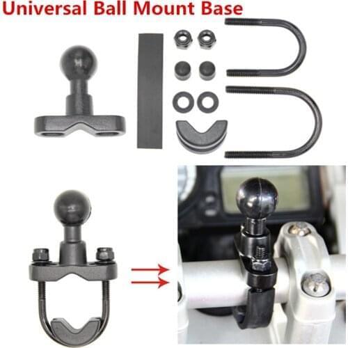 Mototcycle Handlebar Holder /Mount 1 Inch Ball U Shape Motorcycle Wheelchair Handlebar Holder