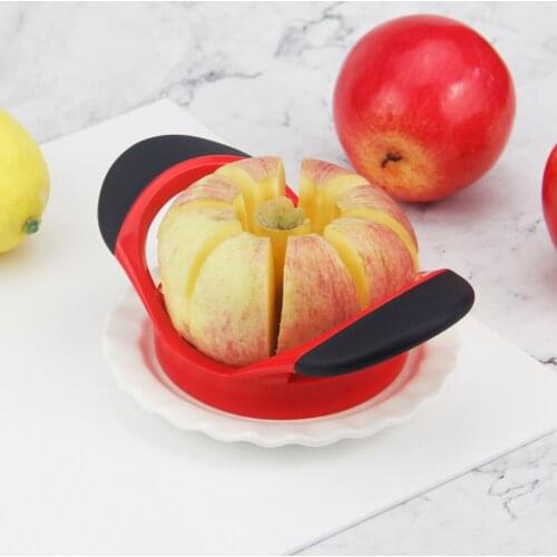 Apple Slicer Corer Pear Cutter Knife Stainless Steel Fruit Slicer Peeler Cut Tool Fruit Splitter Chopper Kitchen Gadgets Tools