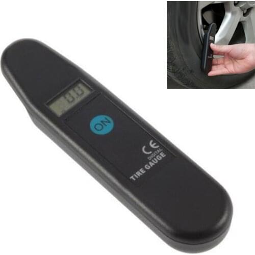 Portable LCD Digital Tire Pressure Gauge LED Tire Pressure Gauge Electronic Digital Pressure Gauge Tire Pressure Gauge