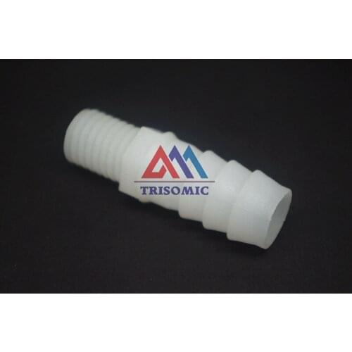 14mm-M14 Straight Connector Plastic pipe Fitting Barbed Connector with thread Material PE Joiner Fitting Aquarium Fish Tank