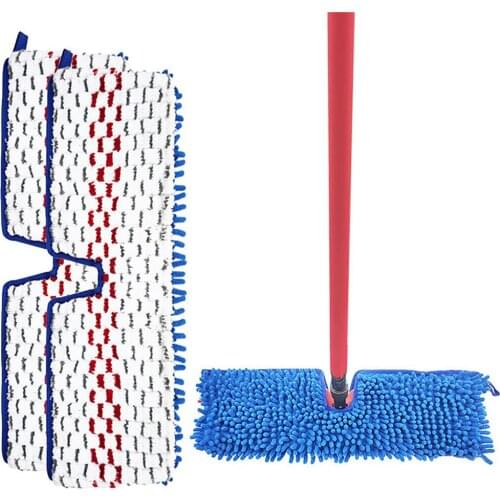 Replacement Cleaning Cloth Mop Pad Wipes Rag for Double-acting Mop Spare Parts