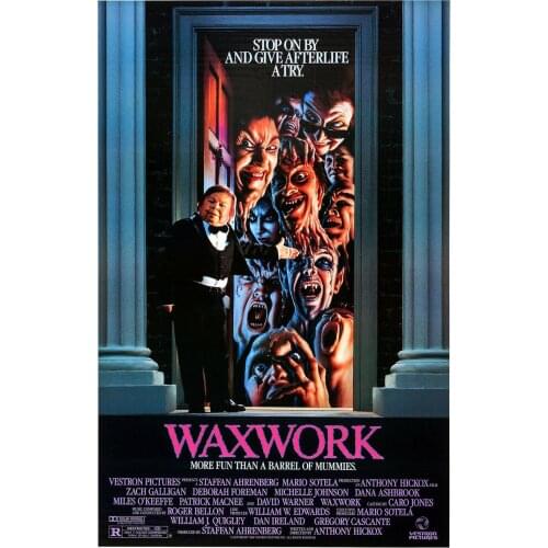 Lot style Choose WAXWORK Movie Art print Silk poster Home Wall Decor