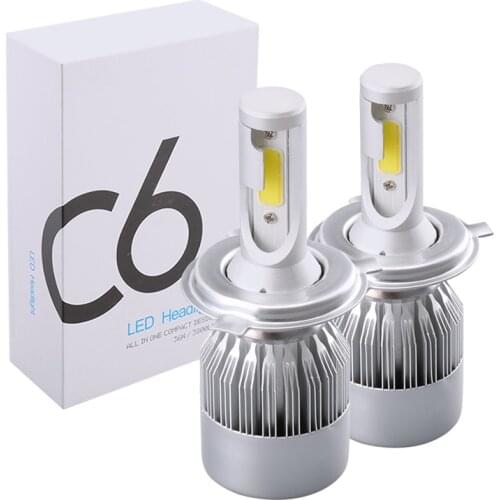 MUXALL Super Bright LED Car Headlights H7 H4 H8/H9/H11 HB3/9005 HB4/9006 Auto Bulb 72W 8000LM Automobiles Fog Headlamp 6500K