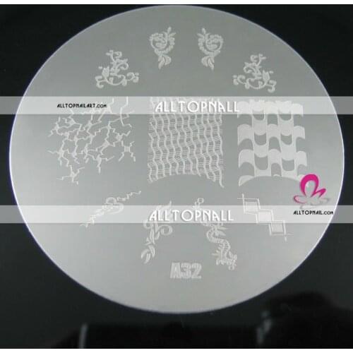 200pcs Free Shipping 7CM Professional Nail Art Stamping Image Plates for Nail Art Stamping