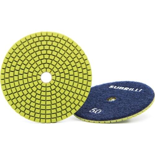 3-Inch 80mm high quality Diamond Polishing Pads Wet Use Only 1Pc or Set 2 Pieces for Concrete Granite Stone