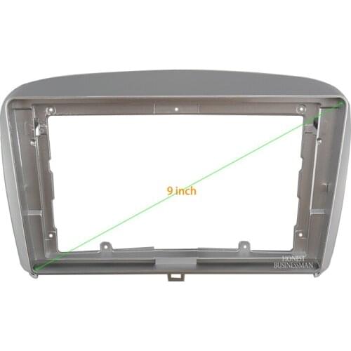 9 INCH Car Audio Frame GPS Navigation Fascia Panel Car dvd Plastic Frame Fascia is suitable for 2009-2012 CHERY FULWIN 2