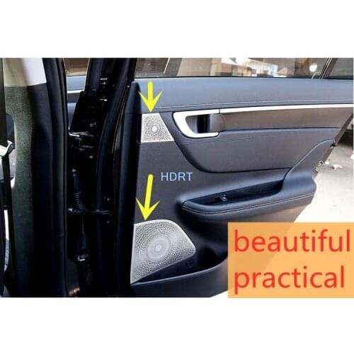 Car Horn Cover Decorative Frame Stickers Front and Rear Door A Pillar Horn Cover For Hyundai MISTRA Special Accessories