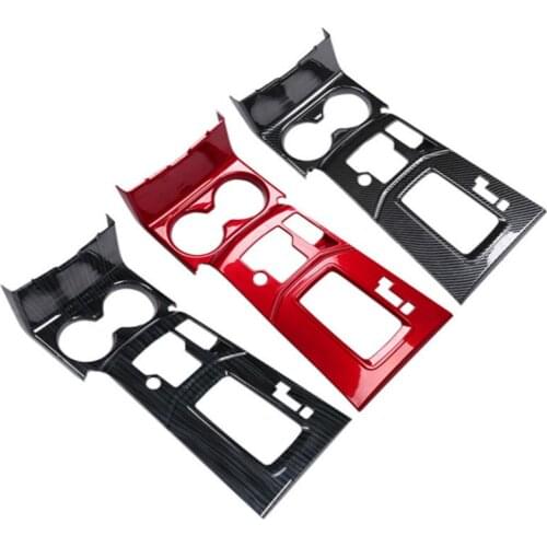Carbon fiber decorative decorative frame in the control gear Fit For 2018 Mazda CX-5