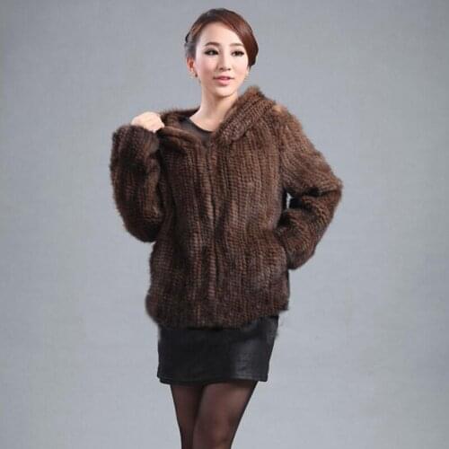 HNRUQU Fur Coats With A Hood