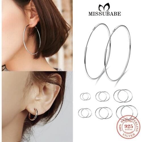 Большие кольца Missubabe China At AliExpress