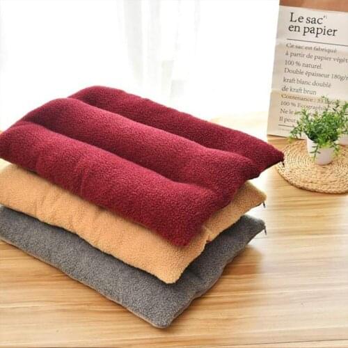 Pet Cat Dog Bed Soft Warm Mat Washable Suede Fabric For Small Medium Dogs Wear Resistance Comfortable Cama Perro Grande