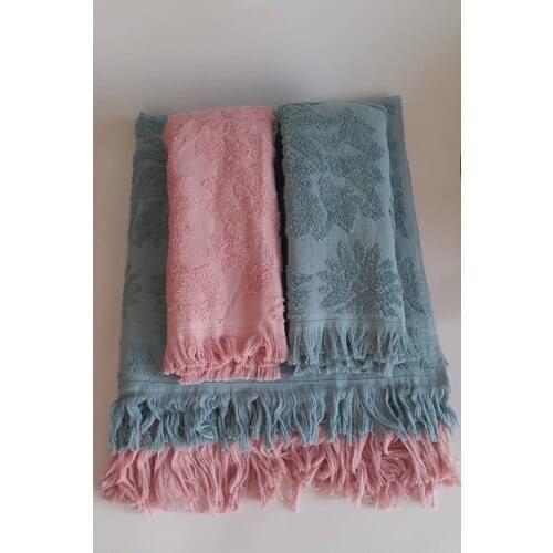 Coil Trade Bath Towel Set 4'lü Cotton