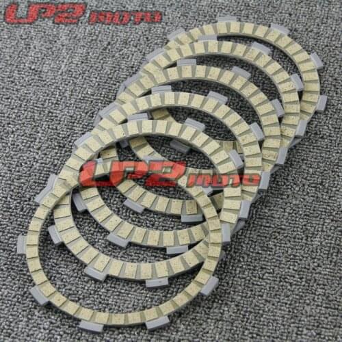 For Yamaha XT225 Serow 1992-2000 TT-R230 2005-2014 Paper Based Clutch Friction Kit Disc Plates Set Motorbike Parts Accessories