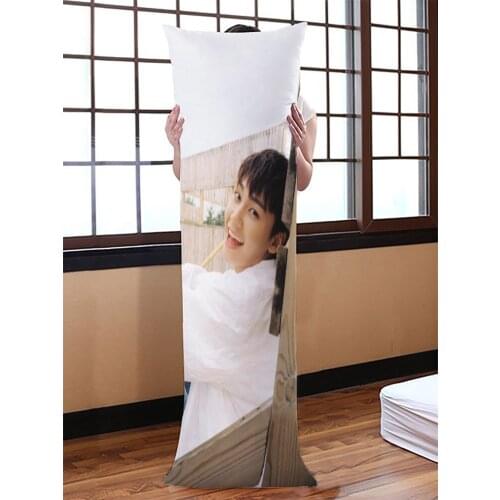 Ilhoon (BtoB) Dakimakura Body Pillow Case Genshin Impact Diluc Decorative Cover Home Decoration Pillowcases Printed Long