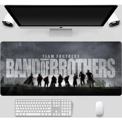 Team Fortress 2 DIY Design Pattern Game mousepad X XL XXL Non slip Cushion Thickness 2mm LockEdge equal LE