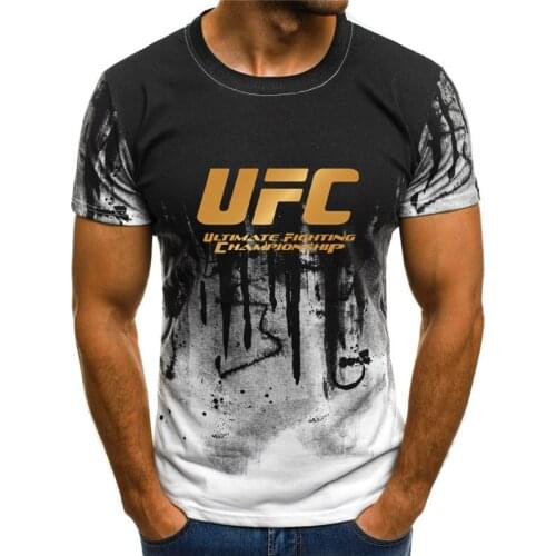 2021 New 3d Printing T-shirt Mma Bjj Boxing Cool Fashion Clothing Men And Women Short-sleeved Summer Street O-neck Top