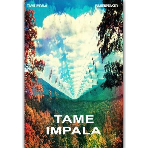 New Tame Impala Hot 2017 Psychedelic Rock-Silk Art Poster Wall Sicker Decoration Gift