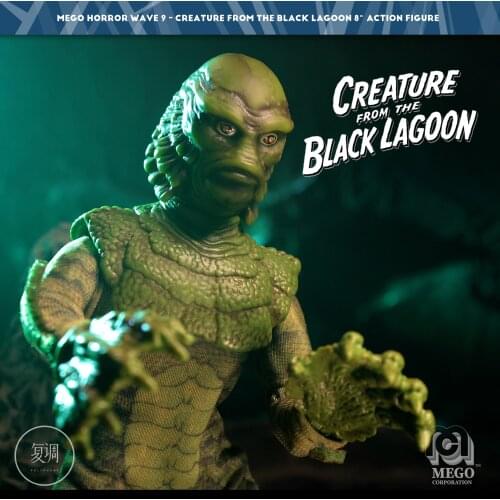 Original Mego Creature from the Black Lagoon Horror Film Action Figure Model Toys Original Collection